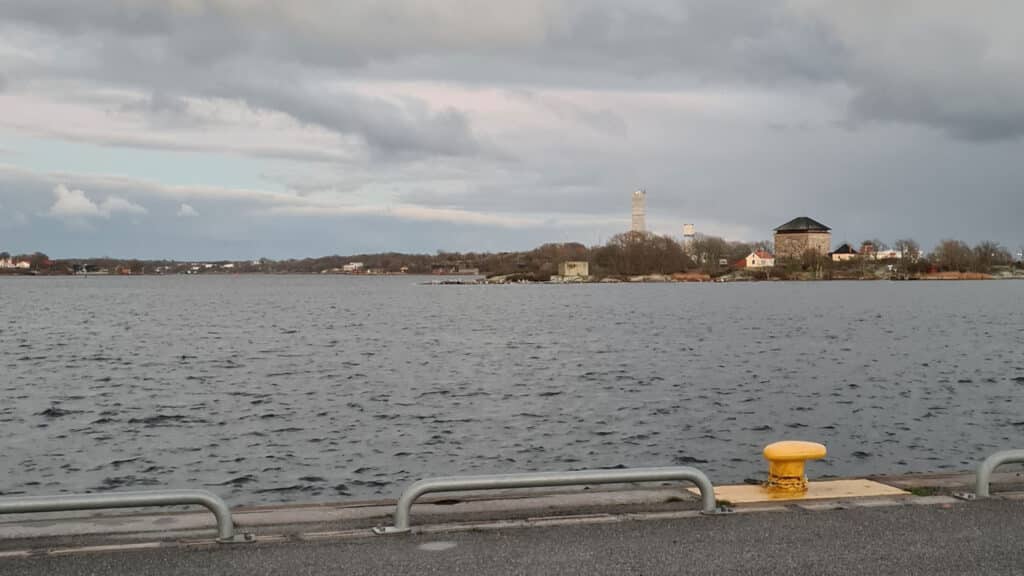 Ställplatsen i Karlskrona hamn